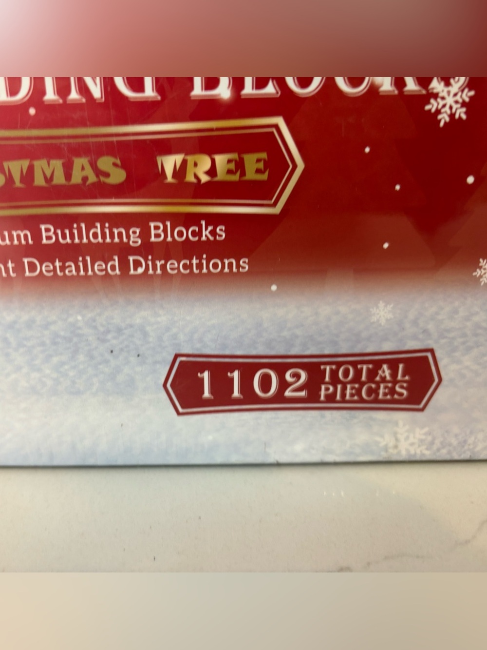 Merry Christmas Advent Calendar SEALED The Building Blocks Christmas Tree Set - Picture 7 of 9